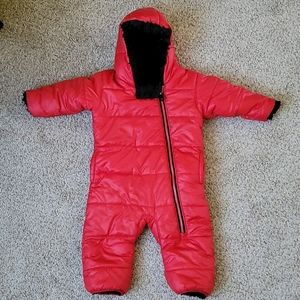 Spyder reversible baby snowsuit